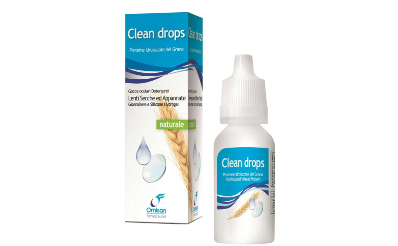 Овлажняващи капки за очи Clean drops 15 ml - 1