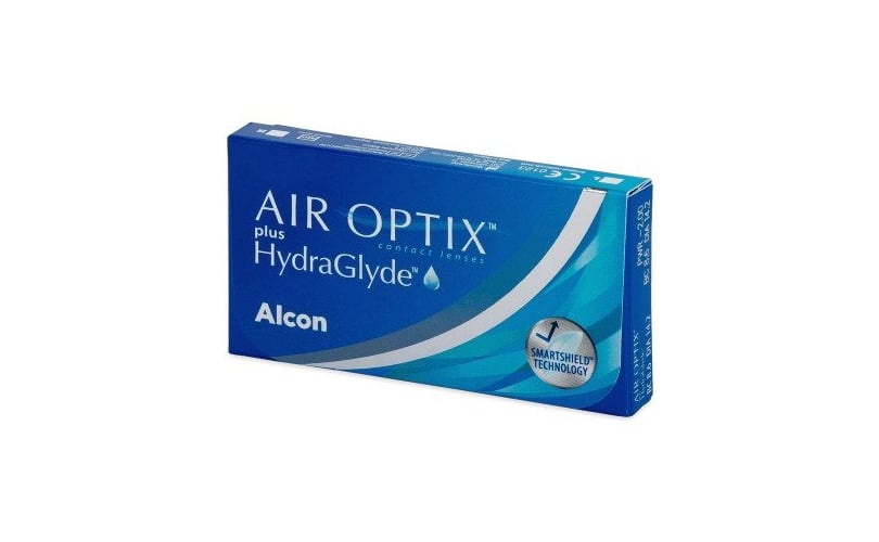 Едномесечни контактни лещи Air Optix plus HydraGlyde (1 леща) - 1