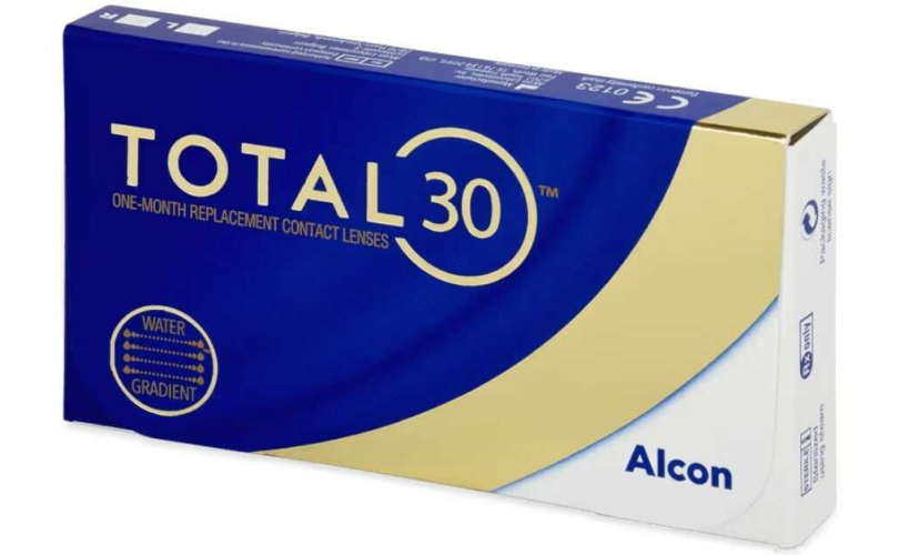 Едномесечни контактни лещи  TOTAL30 (3 лещи)