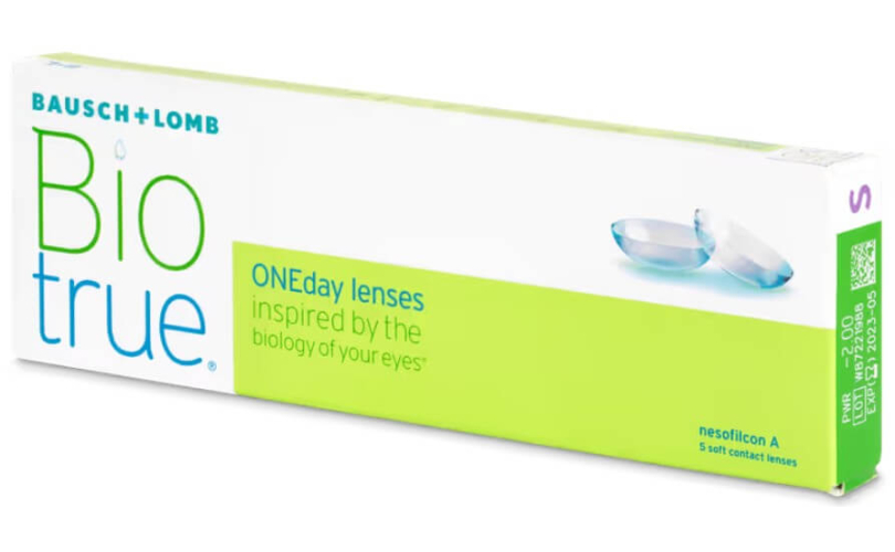 Eднодневни контактни лещи Biotrue ONEday(5лещи)