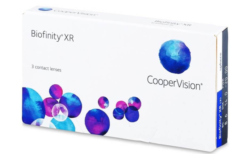 Едномесечни контактни лещи  Biofinity XR (3 лещи)