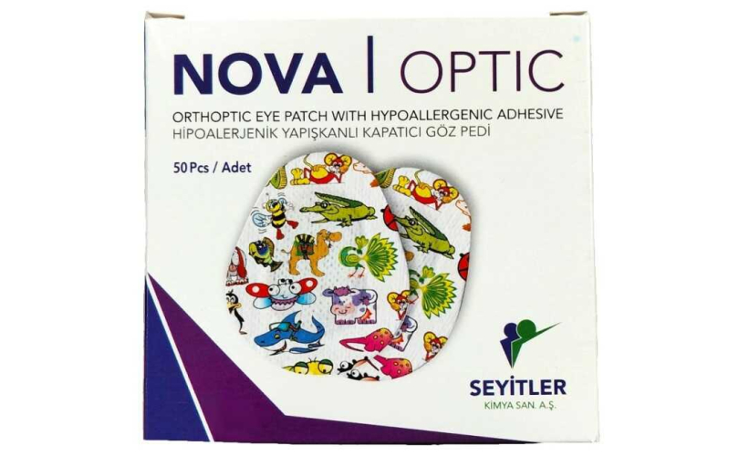  Обтуратори Novaoptic - 50 бр. - Цветни