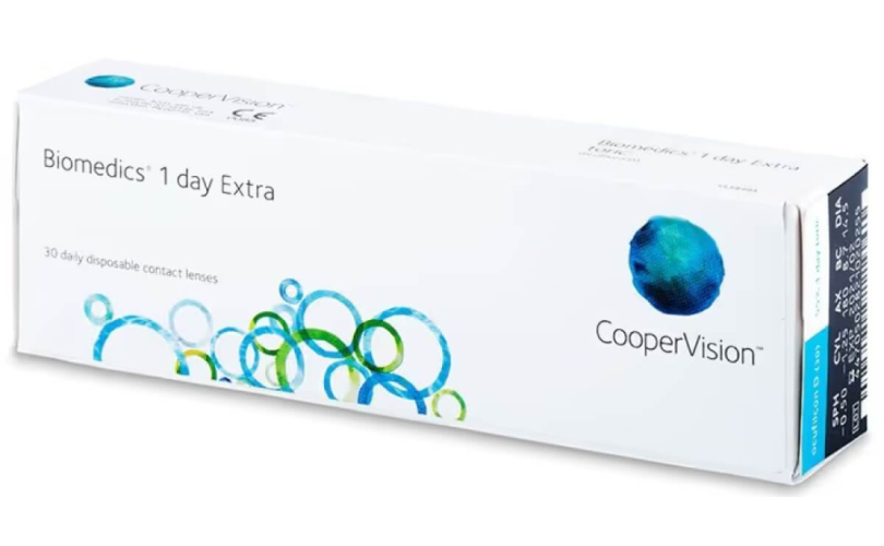 Eднодневни контактни лещи Biomedics 1 day Extra (30 лещи)