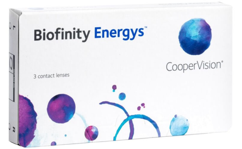 Едномесечни контактни лещи Biofinity Energys (3 лещи)