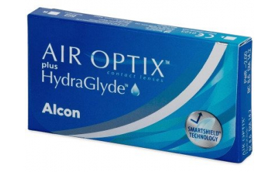 Едномесечни контактни лещи Air Optix plus HydraGlyde (1 леща)