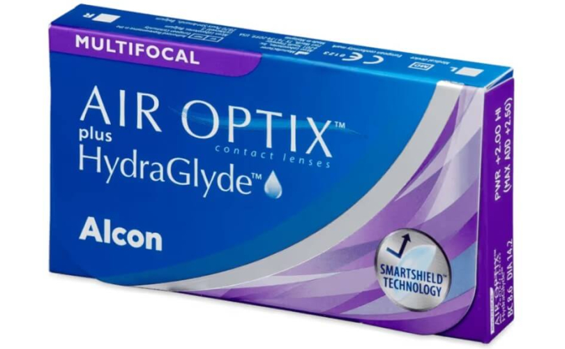 Мултифокални лещи Air Optix plus HydraGlyde MULTIFOCAL (3 лещи)